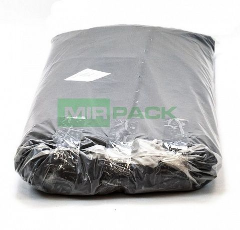 Мешки для мусора 240 литров, 90 мкм, ПВД, в пачках 50 шт, черные - Вид 2